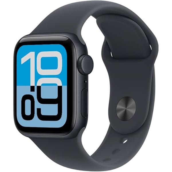Apple Watch SE GPS + Cellular • Caixa meia-noite de alumínio – 44